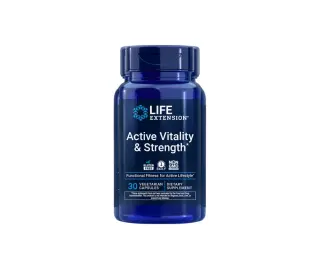 LifeExtension Active Vitality & Strength, 30 kaps.