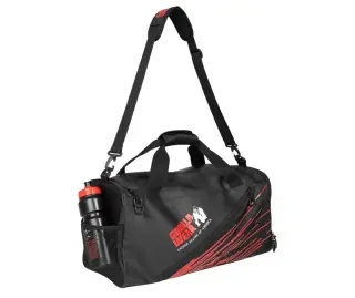 Gorilla Wear Ohio Gym Bag, Black/Red