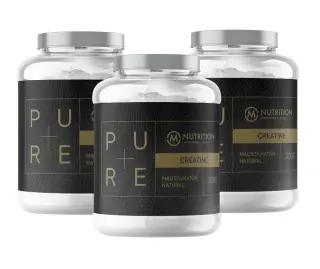 Big Buy: 3 kpl M-Nutrition Pure Creatine (900 g)