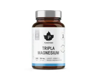 Puhdistamo Tripla Magnesium, 240 kaps. (Kampanjakoko!)