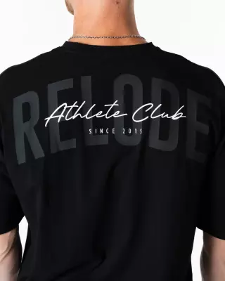 Relode Athlete Club T-Shirt, Black