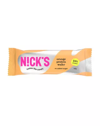 Nick's Protein Wafer 40 g, Orange
