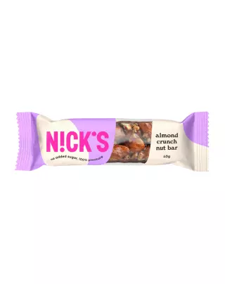 Nick's Almond Crunch Nut Bar, 40 g