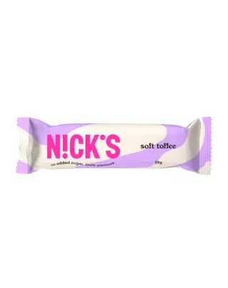 Nick's Soft Toffee suklaapatukka, 28 g