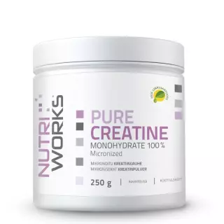 Nutri Works Pure Creatine Monohydrate 100 %, 250 g