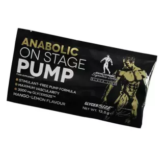 Kevin Levrone Anabolic On Stage Pump annospussi, 12,5 g, Mango-Lemon