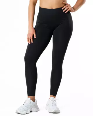Relode Hybrid Seamless Contour Tights, Jet Black