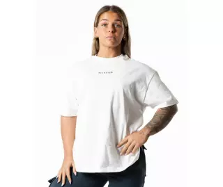 Relode Hybrid Oversized T-shirt, White
