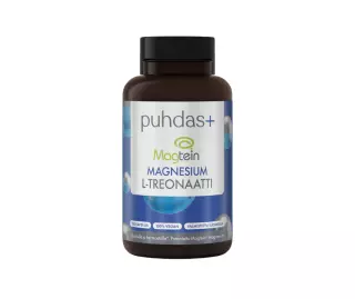Puhdas+ Magtein® Magnesium L-Treonaatti, 150 kaps.