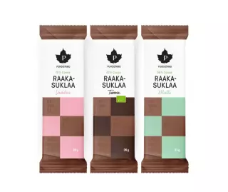 Puhdistamo Luomu Raakasuklaa, 36 g