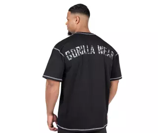 Gorilla Wear Saginaw Oversized T-Shirt, Black