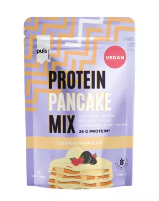 PULS Vegan Protein Pancake Mix, 500 g, Cookie-Vanilla