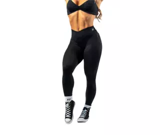 NEBBIA V-Shaping Belt Leggings Strong Beauty 425, Black
