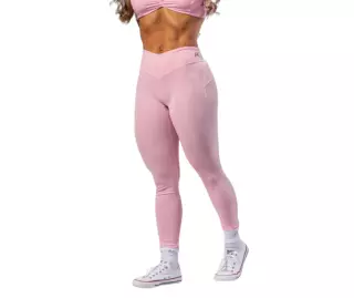 NEBBIA V-Shaping Belt Leggings Strong Beauty 425, Pink