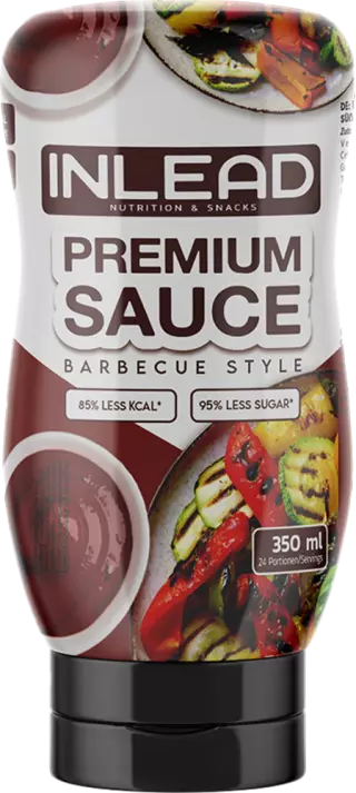 Inlead Premium Sauce, 350 ml, Barbecue Style (päiväys 6/26)
