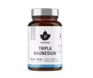 Puhdistamo Tripla Magnesium, 120+20 kaps. (Kampanjakoko)