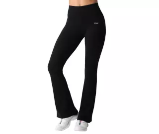 ICIW Smooth Seamless Flared Tights, Black