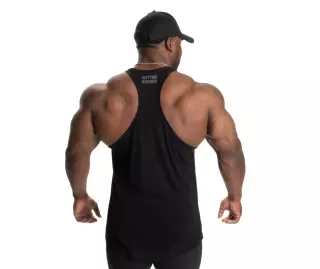 Better Bodies Men's Essential T-Back, Black