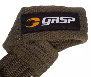 GASP Lifting Straps, Green/Black