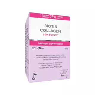 Biotin Collagen Skin Beauty, 120+30 tabl. Kampanjakoko