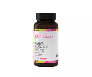 Puhdas+ Vahva Karnosiini 500 mg, 50 kaps