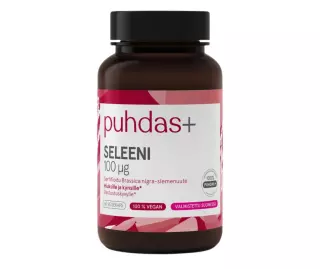 Puhdas+ Seleeni 100 mcg, 60 kaps.