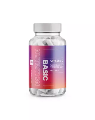 Basic Nutrition Vitamin C, 150 kaps.
