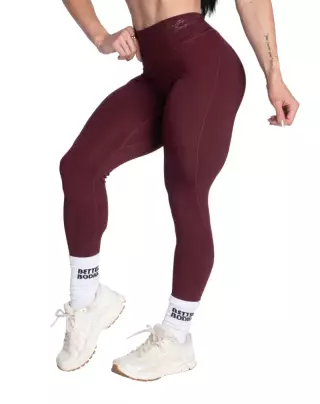 Better Bodies Empowered Leggings, Maroon