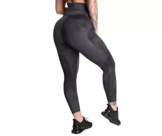 Better Bodies High Waist Leggings, Dark Grey Grunge