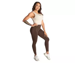 Better Bodies Laced Tank Top, Light Desert