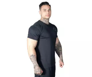 Better Bodies Mesh Standard Tee, Black