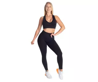 Better Bodies Wrap Seamless Bra, Black