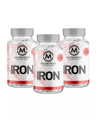 Big Buy: 3 kpl M-Nutrition Iron (180 kaps.) (Poistuva tuote)