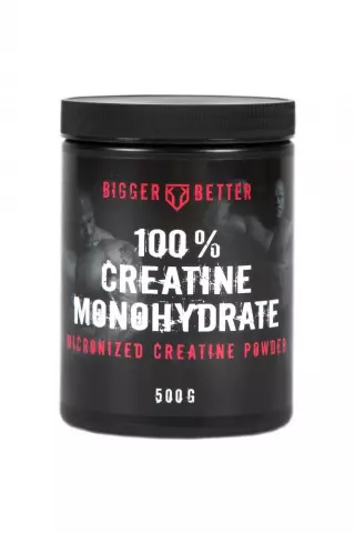 BIGGER=BETTER 100 % Creatine Monohydrate, 500 g