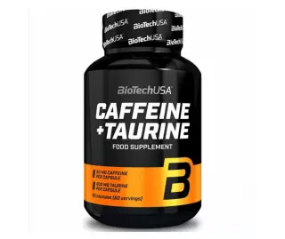 BioTechUSA Caffeine + Taurine, 60 kaps.