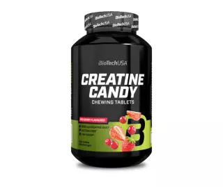 BioTechUSA Creatine Candy, Red Berry, 240 purutabl.