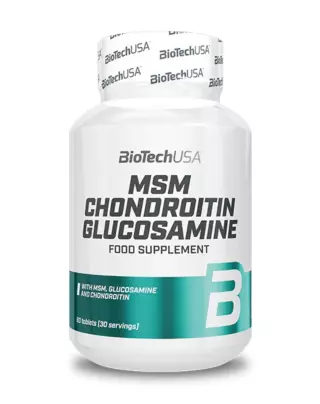 BioTechUSA MSM Chondroitin Glucosamine, 60 tabs.