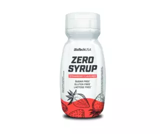 BioTechUSA Zero Syrup, 320 ml, Strawberry
