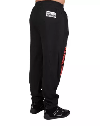 Gorilla Wear Augustine Old School Pants, Black/Red