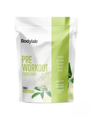 Bodylab Pre-Workout, 200 g (Päiväystuote)