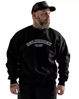 Bulkkinen Unisex HKI Oversize College, Deep Black (Poistotuote)
