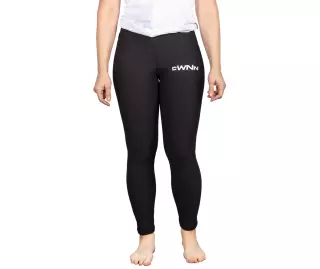 croWNkon Tights musta, valkoinen logo