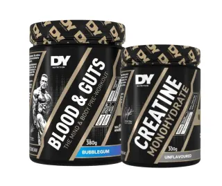 DY Nutrition Blood & Guts PWO, 380 g + ilmainen kreatiini! (300 g)