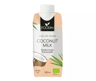 Foodin Kookosmaito, 330 ml