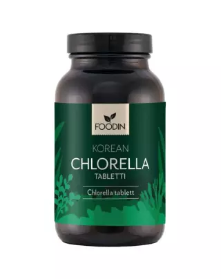 Foodin Korean Chlorella tabletti, 110 g
