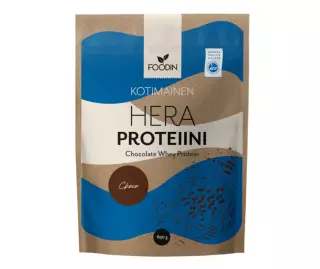 Foodin Kotimainen Laktoositon Heraproteiini, 500 g, Suklaa