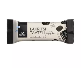 Foodin Lakritsitaatelipatukka, 35 g