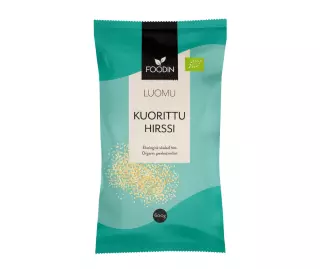 Foodin Luomu Kuorittu hirssi, 600 g