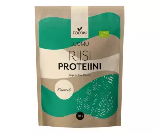 Foodin Riisiproteiini, 650 g, Maustamaton