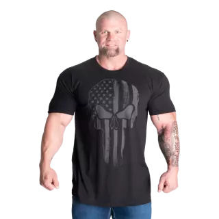 GASP Skull Standard Tee, Black